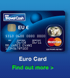 my Travel Cash Euro Currency Card