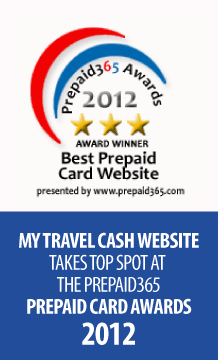 my Travel Cash Website Takes Top Spot At The Prepaid365 Prepaid Card Awards 2012
