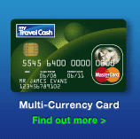 my travel Cash Multi-Currency Card