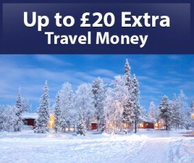 Up to £20 Extra Travel Money