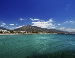 Beach in Puerto Banus Marbella Spain 357px